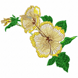 Flowers Embroidery Design 6